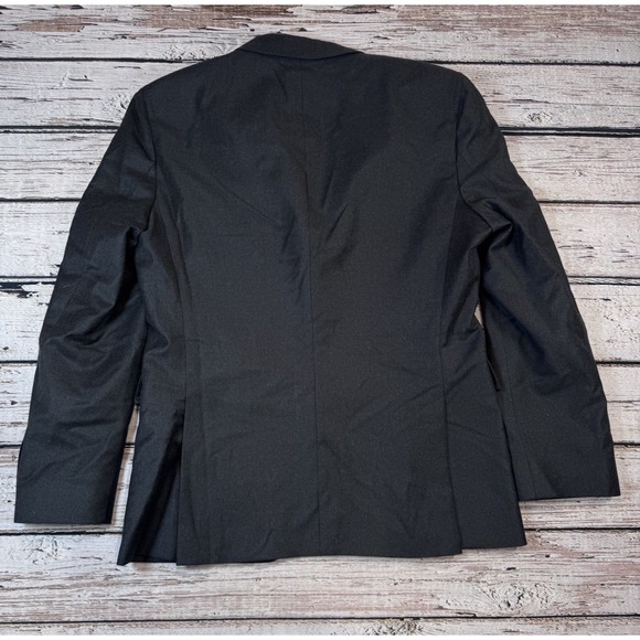 Boss Hugo Boss Blazer Men's 38S Gray Marzotto Wool Sport Coat Jacket 2-Button - Picture 6 of 12